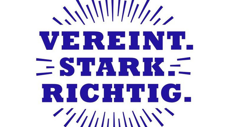 VSR Slogan "Vereint.Stark.Richtig"