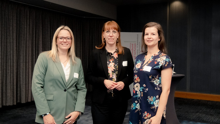 v.l.n.r.: Tanja Romstedt, Katja Meier und Mandy Scholz