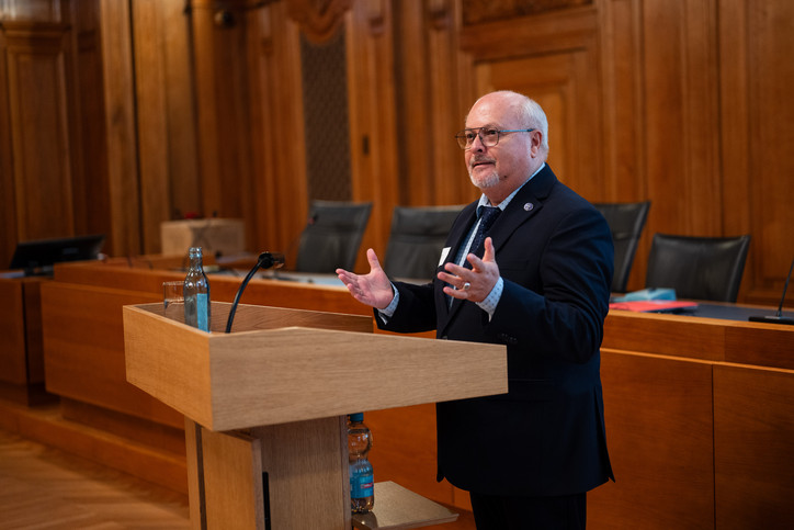 Walter Szöky (Präsident E.U.R. und Vorsitzender der VdRÖ)