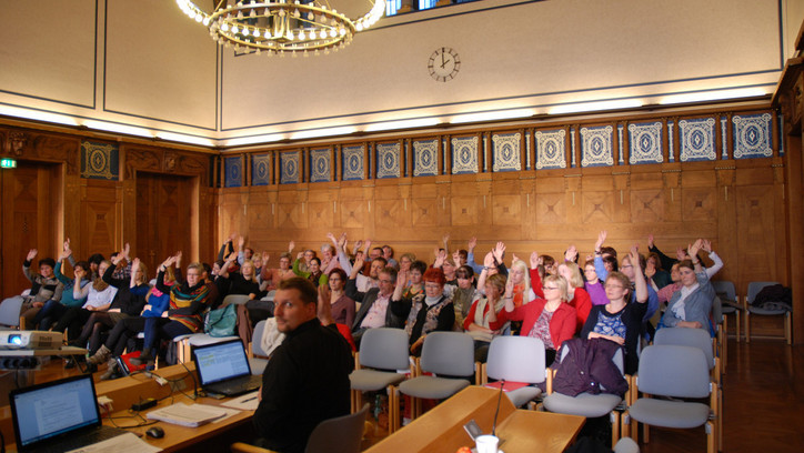 Abstimmung zum Rechtspflegertag 2014